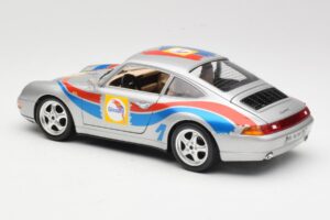 Porsche 911 993 Carrera Cup #1 1993 Bburago 1:18 3050-M2 Metāls — attēls 7 no 8