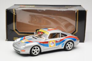 Porsche 911 993 Carrera Cup #1 1993 Bburago 1:18 3050-M2 Metāls — attēls 8 no 8