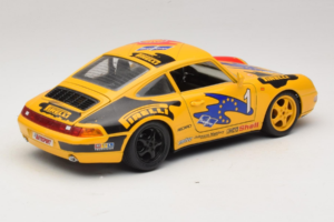 Porsche 911 993 Carrera Cup #1 1993 Bburago 1:18 3050-P1 Metāls — attēls 3 no 8