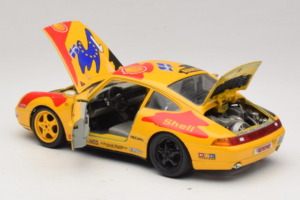 Porsche 911 993 Carrera Cup #1 1993 Bburago 1:18 3050-P1 Metāls — attēls 5 no 8