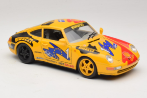Porsche 911 993 Carrera Cup #1 1993 Bburago 1:18 3050-P1 Metāls — attēls 6 no 8