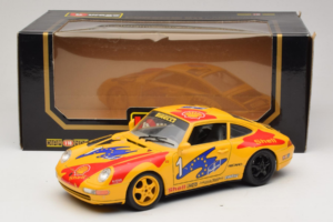 Porsche 911 993 Carrera Cup #1 1993 Bburago 1:18 3050-P1 Metāls — attēls 8 no 8