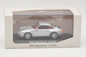 Porsche 911 993 Carrera Sudrabs Minichamps 1:43 WAP02003597 Metāls — attēls 4 no 4