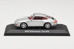 Porsche 911 993 Carrera Sudrabs Minichamps 1:43 WAP02003597 Metāls