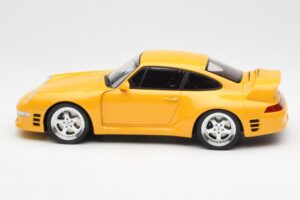 RUF CTR2 993 Sport Dzeltens GT Spirit 1:18 GT141 Sveķi — attēls 3 no 6