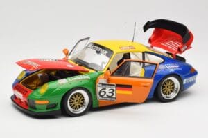 Porsche 911 993 GT2 #63 H. Muller / T. Trunk IMSA 1998 UT Models 1:18 39812 Metāls — attēls 2 no 8