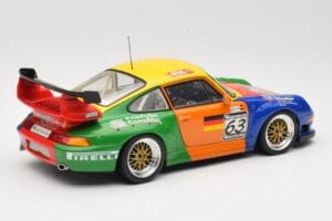 Porsche 911 993 GT2 #63 H. Muller / T. Trunk IMSA 1998 UT Models 1:18 39812 Metāls — attēls 3 no 8