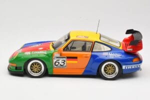 Porsche 911 993 GT2 #63 H. Muller / T. Trunk IMSA 1998 UT Models 1:18 39812 Metāls — attēls 4 no 8