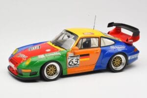 Porsche 911 993 GT2 #63 H. Muller / T. Trunk IMSA 1998 UT Models 1:18 39812 Metāls
