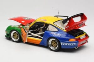 Porsche 911 993 GT2 #63 H. Muller / T. Trunk IMSA 1998 UT Models 1:18 39812 Metāls — attēls 5 no 8