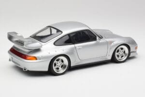Porsche 911 993 GT2 Arctic Sudrabs Metāliski UT Models 1:18 27831 Metāls — attēls 3 no 8