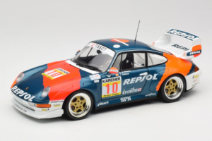 Porsche 911 993 GT2 #10 de Orleans / Saldana BPR Global GT Series 1996 UT Models 1:18 39632 Metāls