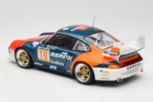Porsche 911 993 GT2 #10 de Orleans / Saldana BPR Global GT Series 1996 UT Models 1:18 39632 Metāls — attēls 7 no 8