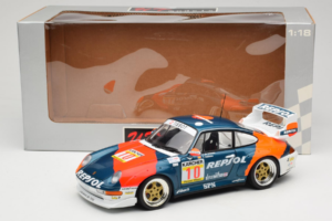 Porsche 911 993 GT2 #10 de Orleans / Saldana BPR Global GT Series 1996 UT Models 1:18 39632 Metāls — attēls 8 no 8