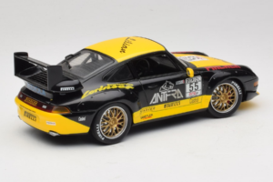 Porsche 911 993 GT2 #55 Melns & Dzeltens Anson 1:18 30325-W Metāls — attēls 2 no 6