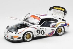 Porsche 911 993 GT2 #90 Vert / Franco / K. Koen Daytona 24 Hours 1998 UT Models 1:18 39813 Metāls — attēls 2 no 8