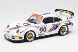 Porsche 911 993 GT2 #90 Vert / Franco / K. Koen Daytona 24 Hours 1998 UT Models 1:18 39813 Metāls