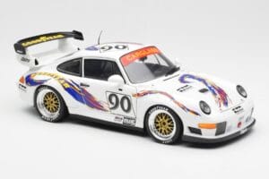 Porsche 911 993 GT2 #90 Vert / Franco / K. Koen Daytona 24 Hours 1998 UT Models 1:18 39813 Metāls — attēls 6 no 8