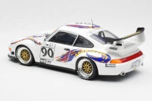 Porsche 911 993 GT2 #90 Vert / Franco / K. Koen Daytona 24 Hours 1998 UT Models 1:18 39813 Metāls — attēls 7 no 8