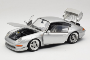 Porsche 911 993 GT2 Street Sudrabs UT Models 1:18 180065000 Metāls — attēls 2 no 8