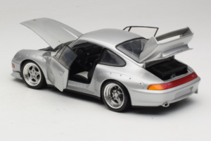 Porsche 911 993 GT2 Street Sudrabs UT Models 1:18 180065000 Metāls — attēls 5 no 8