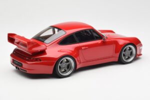 Porsche 911 993 Gunther Werks 400R Sarkans GT Spirit 1:18 GT210 Sveķi — attēls 2 no 6