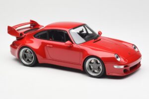 Porsche 911 993 Gunther Werks 400R Sarkans GT Spirit 1:18 GT210 Sveķi — attēls 4 no 6