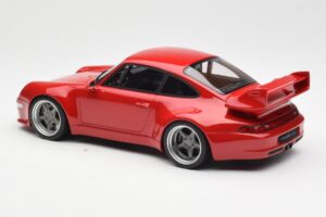 Porsche 911 993 Gunther Werks 400R Sarkans GT Spirit 1:18 GT210 Sveķi — attēls 5 no 6