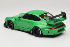 Porsche 911 993 RWB Zaļš GT Spirit 1:18 GT074 Sveķi — attēls 5 no 6