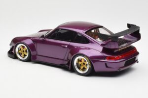 Porsche 911 993 RWB Violets GT Spirit 1:18 GT727 Sveķi — attēls 5 no 6