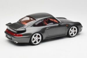 Porsche 911 993 Turbo Pelēks GT Spirit 1:18 GT051 Sveķi — attēls 2 no 6