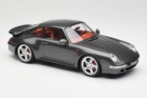 Porsche 911 993 Turbo Pelēks GT Spirit 1:18 GT051 Sveķi — attēls 4 no 6