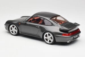 Porsche 911 993 Turbo Pelēks GT Spirit 1:18 GT051 Sveķi — attēls 5 no 6