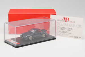 Porsche 911 993 Turbo S Tumšzils MR Collection 1:43 MR01 Sveķi — attēls 6 no 6