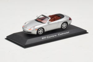 Porsche 911 996 Kabriolets Sudrabs Minichamps 1:43 WAP02004097 Metāls — attēls 2 no 4