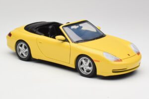 Porsche 911 996 Kabriolets Speed Dzeltens UT Models 1:18 27906 Metāls — attēls 6 no 8