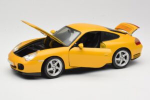 Porsche 911 996 Carrera 4S Dzeltens Maisto 1:18 WAP02101610 Metāls — attēls 2 no 8