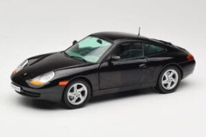 Porsche 911 996 Carrera Melns Sun Star 1:18 1202 Metāls