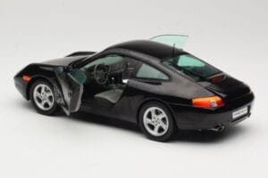 Porsche 911 996 Carrera Melns Sun Star 1:18 1202 Metāls — attēls 5 no 8