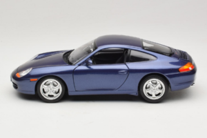 Porsche 911 996 Carrera Zils Bburago 1:18 WAP02100897 Metāls — attēls 4 no 8