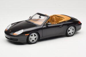 Porsche 911 996 Carrera Kabriolets Melns UT Models 1:18 WAP02100997 Metāls