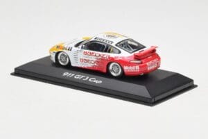 Porsche 911 996 GT3 Cup #1 M. Becker Carrera Cup 2003 Minichamps 1:43 WAP02007210 Metāls — attēls 3 no 4