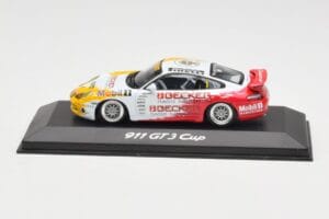 Porsche 911 996 GT3 Cup #1 M. Becker Carrera Cup 2003 Minichamps 1:43 WAP02007210 Metāls