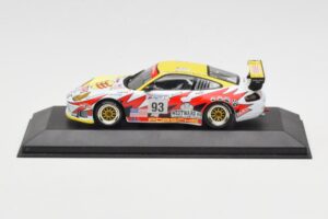Porsche 911 996 GT3 Cup #93 L. Luhr / G. Maassen / E. Collard 24 Hours of Le Mans 2003 Minichamps 1:43 S5527 Metāls