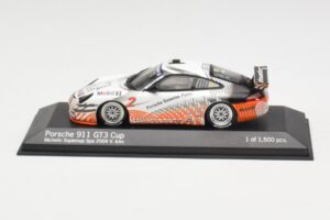 Porsche 911 996 GT3 Cup #2 VIP Car 2000 Minichamps 1:43 WAP020XXX15 Metāls