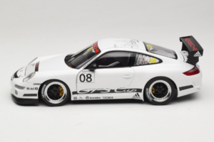 Porsche 911 996 GT3 #08 Promo Cup Car 2008 AUTOart 1:18 80881 Metāls — attēls 4 no 8