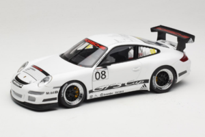 Porsche 911 996 GT3 #08 Promo Cup Car 2008 AUTOart 1:18 80881 Metāls