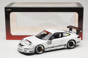 Porsche 911 996 GT3 #08 Promo Cup Car 2008 AUTOart 1:18 80881 Metāls — attēls 8 no 8