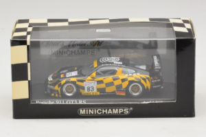 Porsche 911 996 GT3 RS #83 Rosa / Babini 24 Hours of Le Mans 2001 Minichamps 1:43 400016983 Metāls — attēls 4 no 4