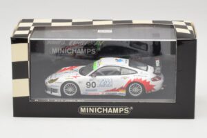 Porsche 911 996 GT3 RS #90 T2M J. Ickx / P. Rabineau 1000km Spa 2004 Minichamps 1:43 400046980 Metāls — attēls 4 no 4